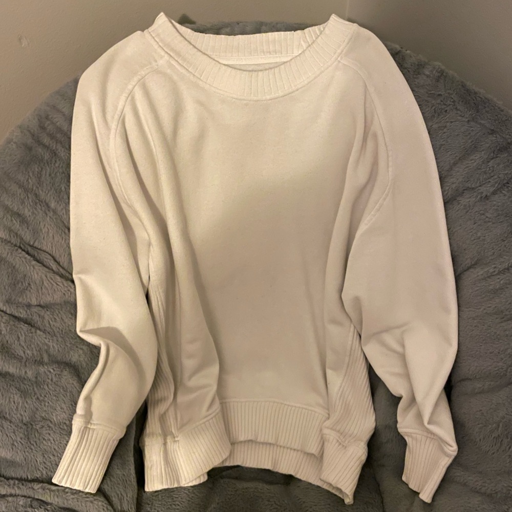 aerie down to earth crew sweatshirt